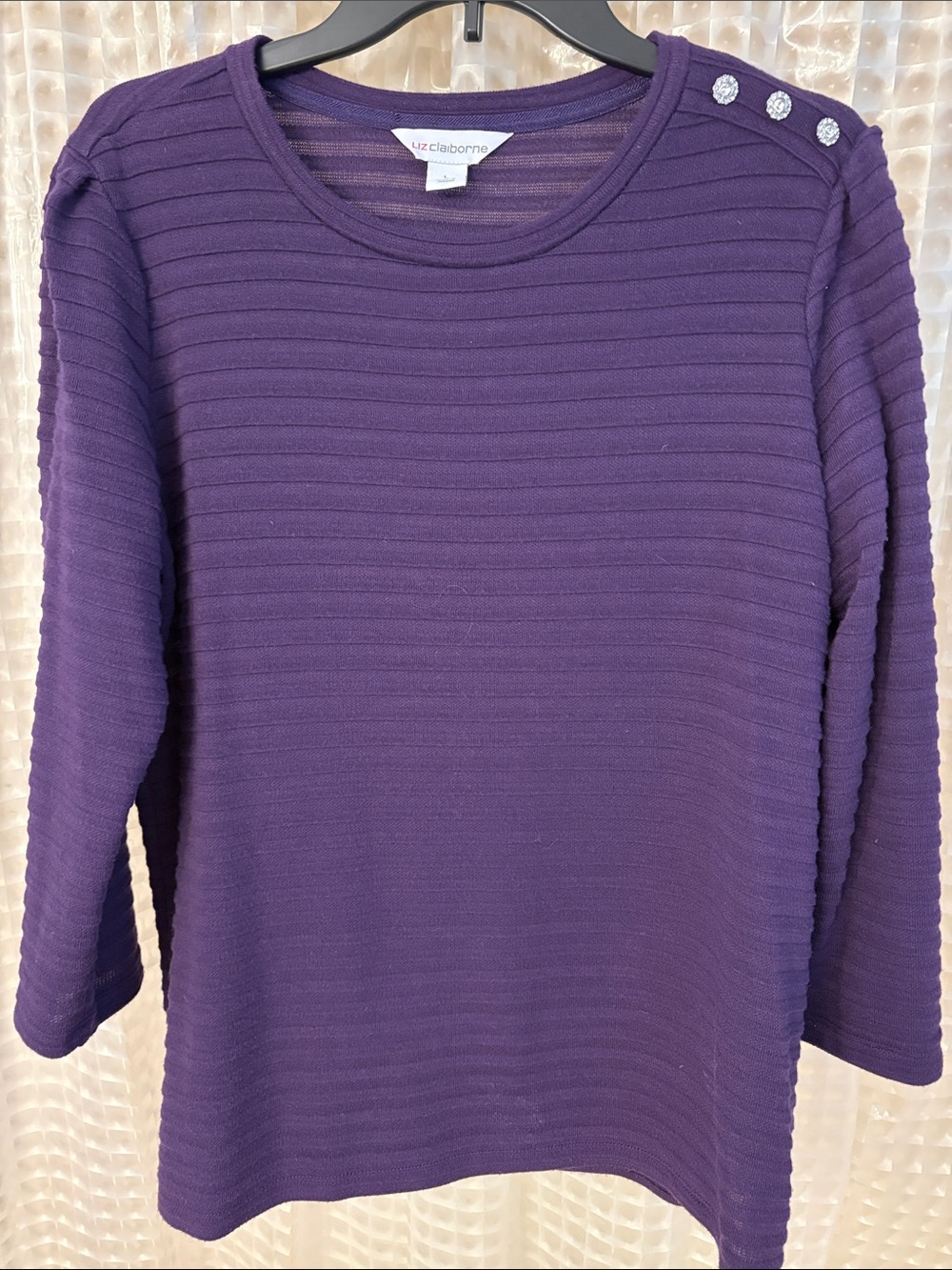 Purple sweater